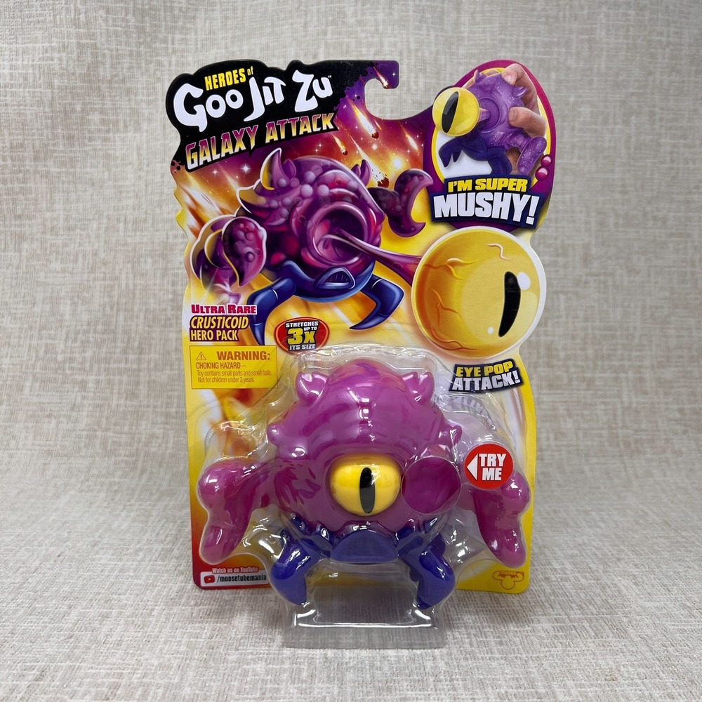 Heroes of Goo JIT Zu Galaxy Attack Hero Pack - Ultra Rare CRUSTICOID New Sealed